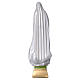 Our Lady of Fatima 12 inch Statue plaster mother of pearl s3