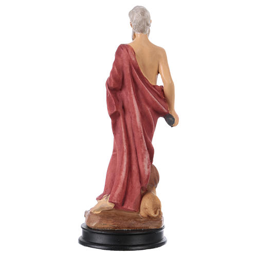 STOCK Heiliger Hieronymus Statue aus Kunstharz 13 cm 2