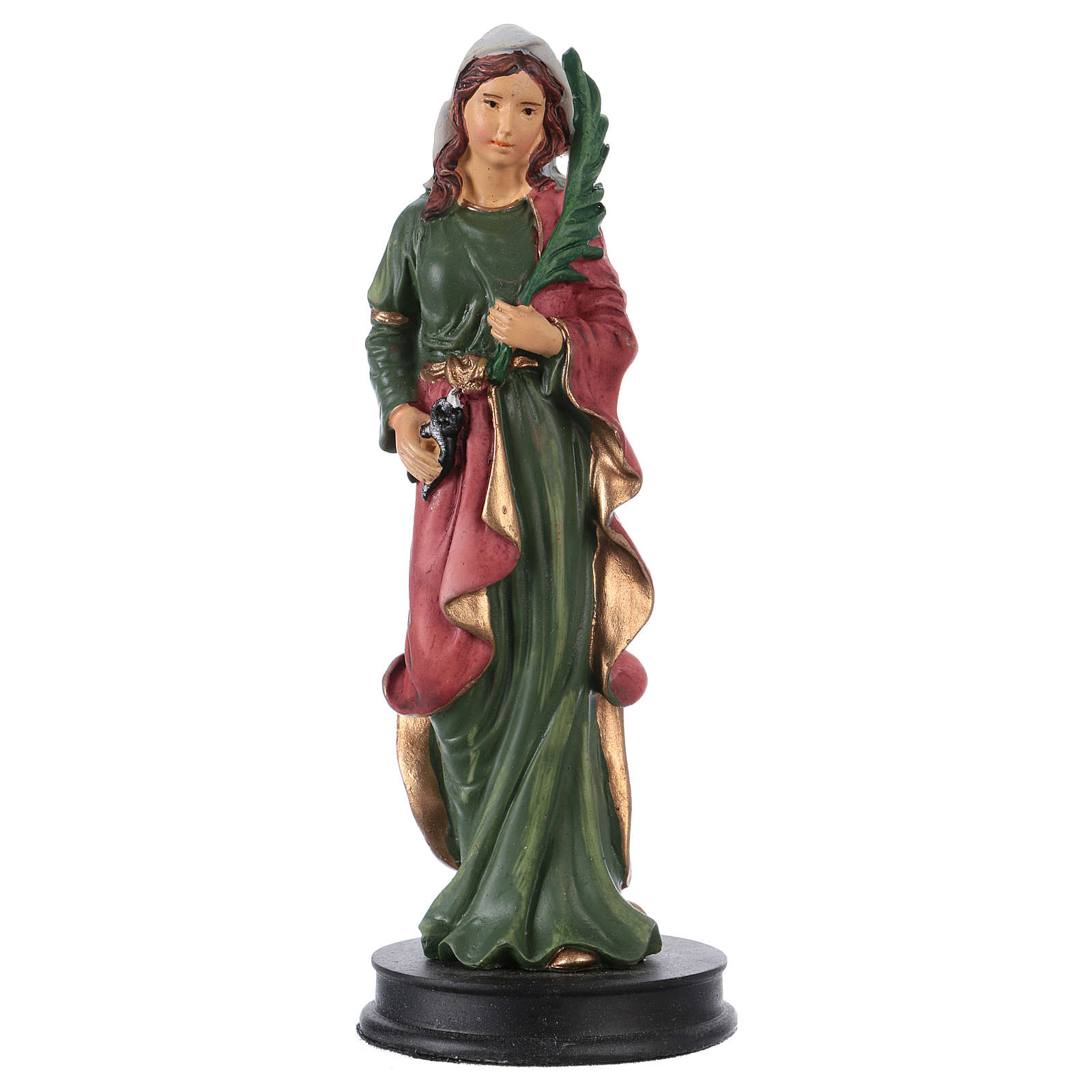 STOCK resin saint Apollonia statue 13 cm online sales on