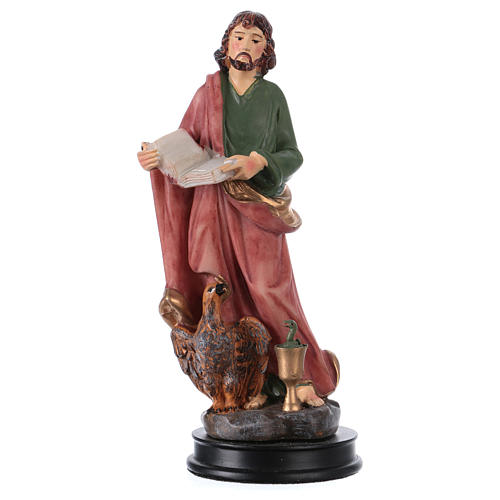 STOCK Heiliger Evangelist Johannes aus Kunstharz 13 cm 1