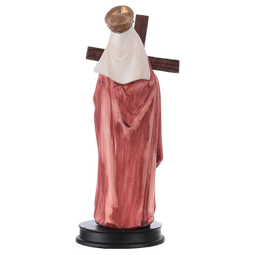 STOCK Heilige Helena Statue aus Kunstharz 13 cm 2