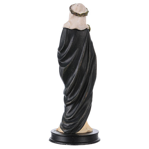 STOCK Heilige Katharina von Siena Statue aus Kunstharz 13 cm 2