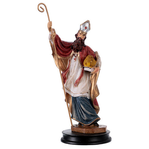 STOCK St Ambrose statue in resin 13 cm 1