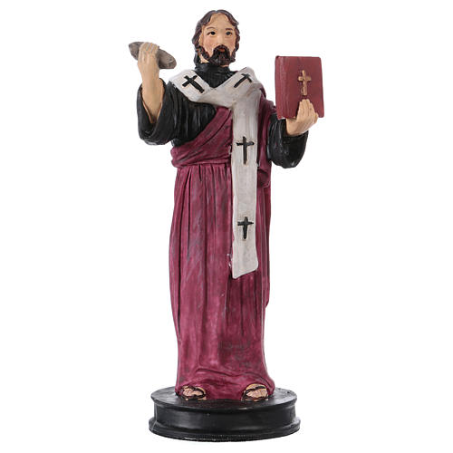 STOCK Figurka żywica Święty Barnaba 13 cm 1