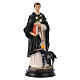 STOCK resin Saint Dominic statue 13 cm s1