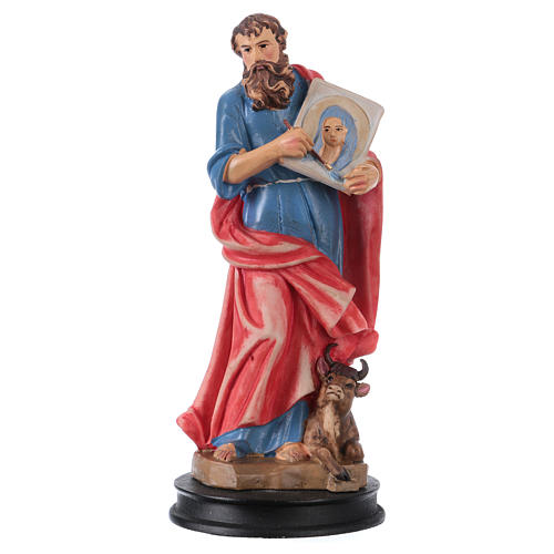 STOCK St Luke the evangelist statue in resin 13 cm 1
