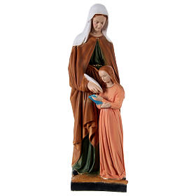 Statue Heilige Anna mit Maria aus Harz 60cm