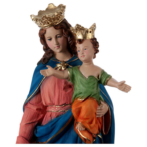 Our Lady of Help 60 cm in resin 2