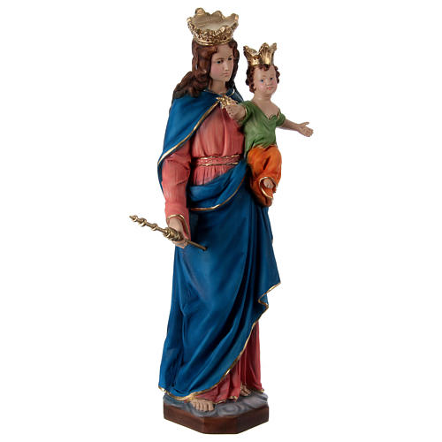 Our Lady of Help 60 cm in resin 4