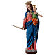 Our Lady of Help 60 cm in resin s1