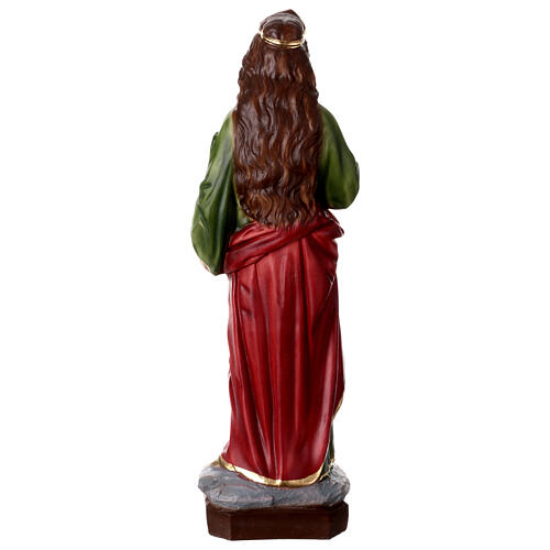 Statue Heilige Lucia aus Harz 60cm 8