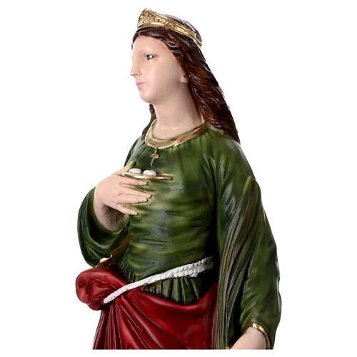 Saint Lucy 60 cm Statue, in painted resin 6