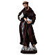 Święty Franciszek 60 cm z żywicy malowanej s1