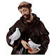Święty Franciszek 60 cm z żywicy malowanej s2