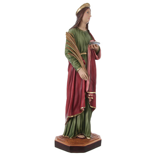 Statue Heilige Lucia aus Harz 90cm 4
