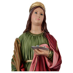 Statua in resina Santa Lucia 90 cm