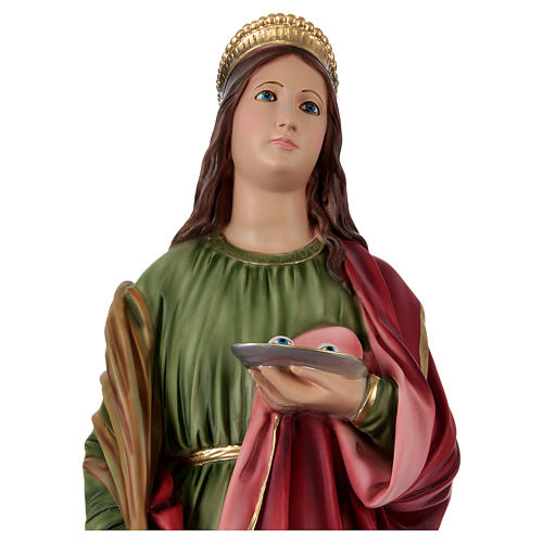 Resin Statue of St. Lucia 90 cm 2