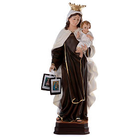 Our Lady of Mount Carmel statue in resin 70 cm