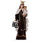 Our Lady of Mount Carmel statue in resin 70 cm s1