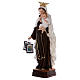 Our Lady of Mount Carmel statue in resin 70 cm s3