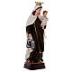 Estatua de resina Virgen del Carmen 70 cm s4