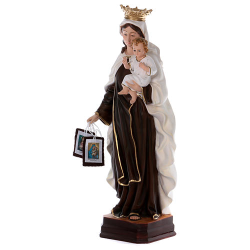 Statue en résine Notre-Dame du Mont Carmel 70 cm 3