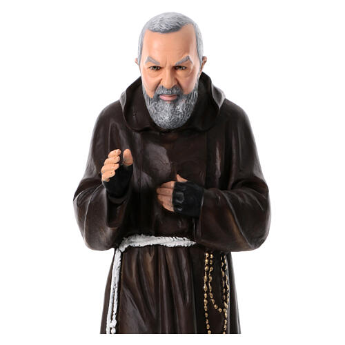 Padre Pio statue in resin 80 cm 2