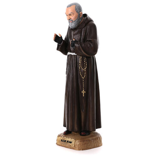 Padre Pio statue in resin 80 cm 4