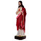 Sacred Heart of Jesus statue in resin 130 cm s3