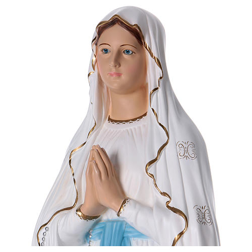 Our Lady of Lourdes statue in resin 130 cm 2