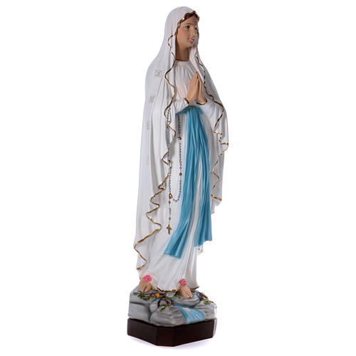 Our Lady of Lourdes statue in resin 130 cm 4