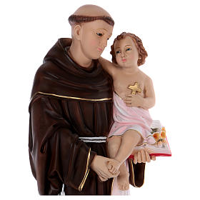 Statue of St. Anthony, 80 cm in resin