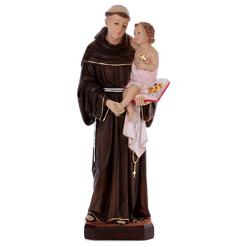 Statue of St. Anthony, 80 cm in resin 1