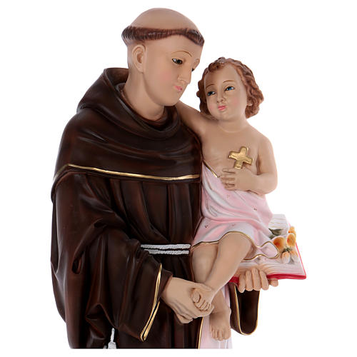 Statue of St. Anthony, 80 cm in resin 2