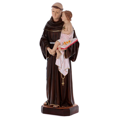 Statue of St. Anthony, 80 cm in resin 3