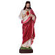 Statua Sacro Cuore di Gesù 100 cm resina s1