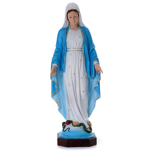 Statue Vierge Miraculeuse 100 cm résine 1