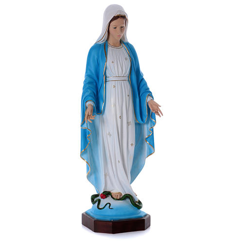 Statue Vierge Miraculeuse 100 cm résine 5