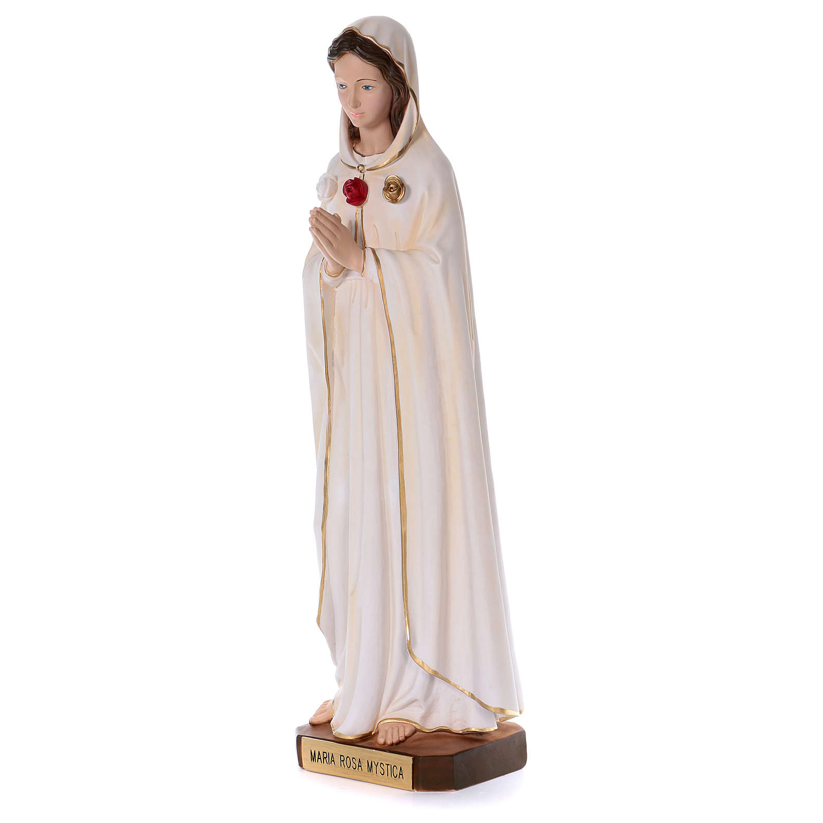 Mary Rosa Mystica statue in resin 100 cm | online sales on HOLYART.co.uk