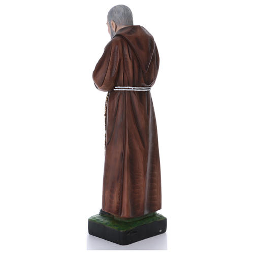 Statue Pater Pio aus Harz 110cm 3