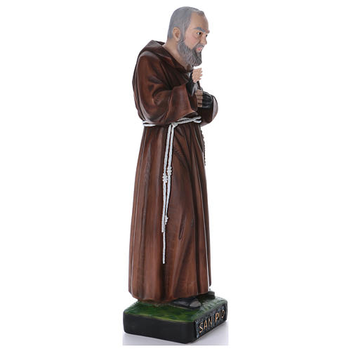 Statue Pater Pio aus Harz 110cm 4