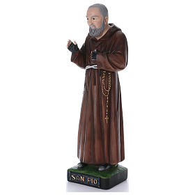 Padre Pio statue in resin 110 cm