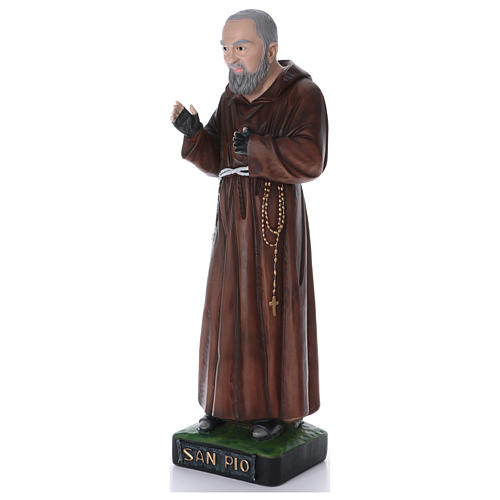 Padre Pio statue in resin 110 cm 2