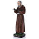 Padre Pio statue in resin 110 cm s2