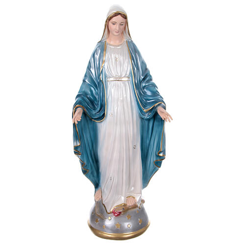 Estatua Virgen Milagrosa 80 cm resina 1