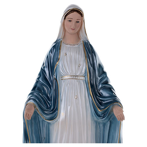 Statue Vierge Miraculeuse 80 cm résine 2
