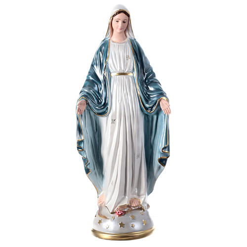Statue Vierge Miraculeuse 80 cm résine 1