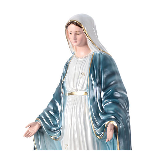 Statue Vierge Miraculeuse 80 cm résine 4