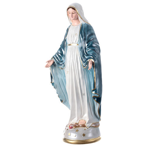 Statue Vierge Miraculeuse 80 cm résine 5