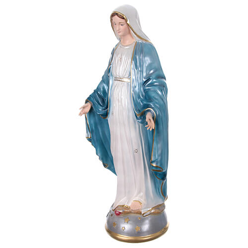 Statue Vierge Miraculeuse 80 cm résine 3